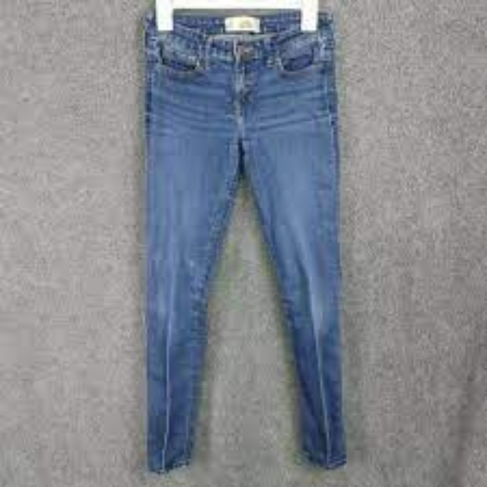 Hollister 5R Low-Rise Super Skinny Jeans Light Blue NWT